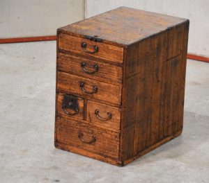 Antique Hikidashi Drawer Chest Width:260mm