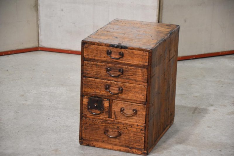 Antique Hikidashi Drawer Chest Width:260mm - Image 2