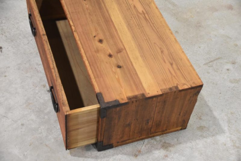 Antique Low Chest Width:730mm - Image 5