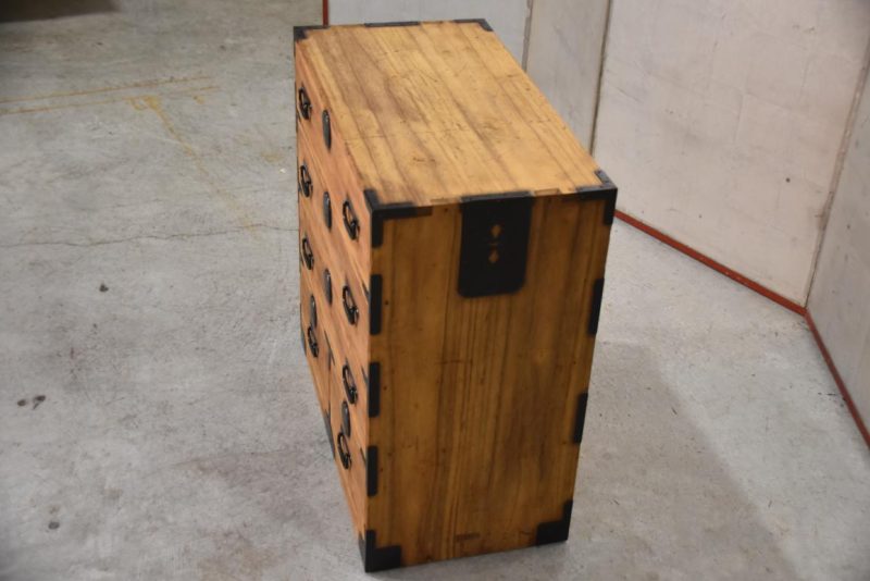 Antique Japanese Small Chest Width:610mm - Image 3