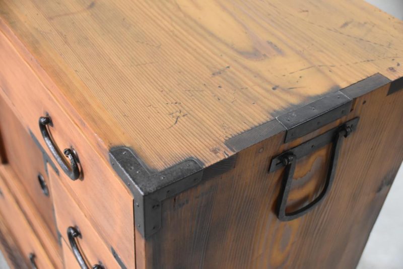 Choba Dansu Traditional Japanese Merchant Chest Width:955mm - Image 8