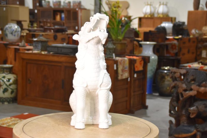 Hakuji (Porcelain) Kirin Okimono Height:485mm, - Image 6