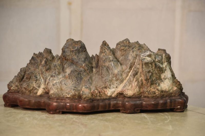 Suiseki Japanese Appreciation Rock Width:280mm - Image 2