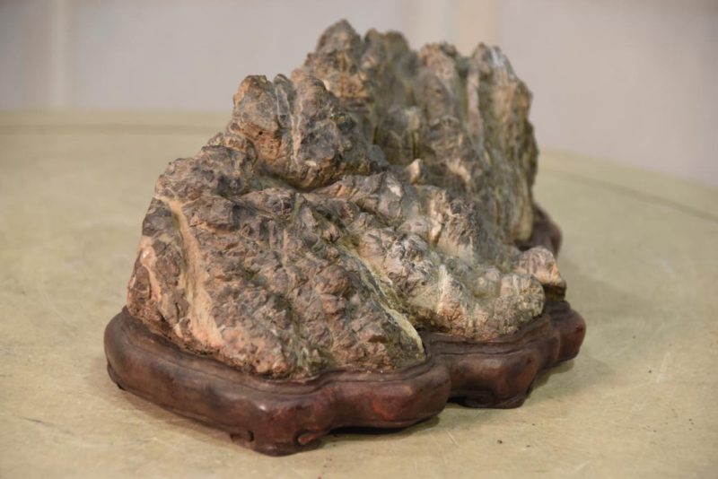 Suiseki Japanese Appreciation Rock Width:280mm - Image 7