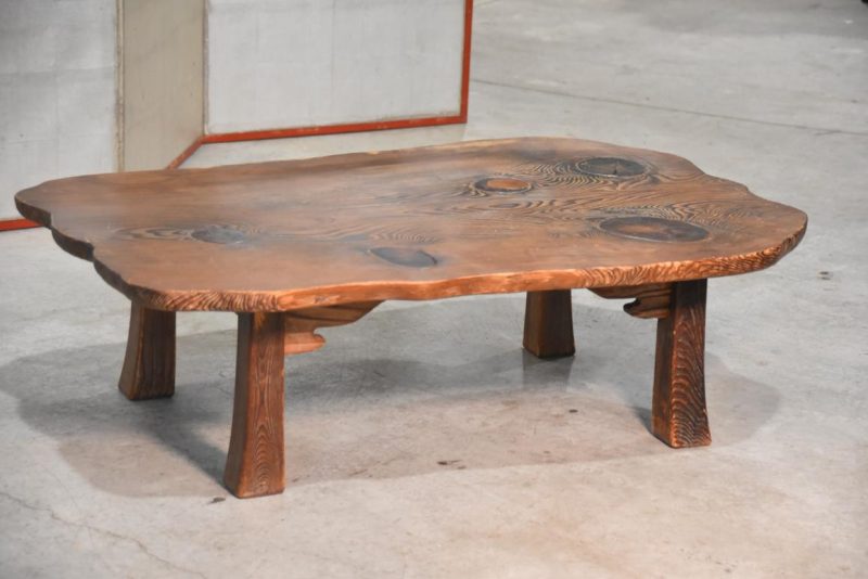 Japanese Wooden Table Width:1050mm - Image 5