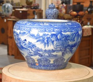 Vintage Ceramic Hibachi Width:470mm