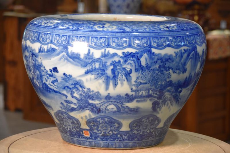 Vintage Ceramic Hibachi Width:470mm - Image 8