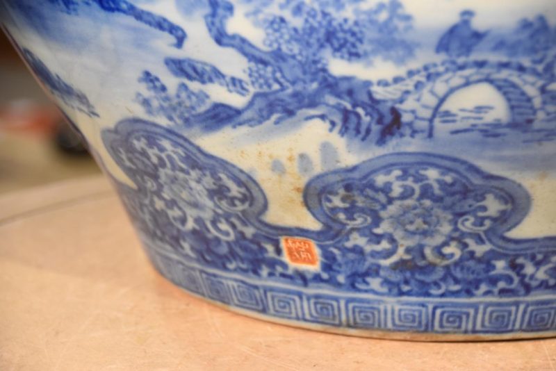Vintage Ceramic Hibachi Width:470mm - Image 7
