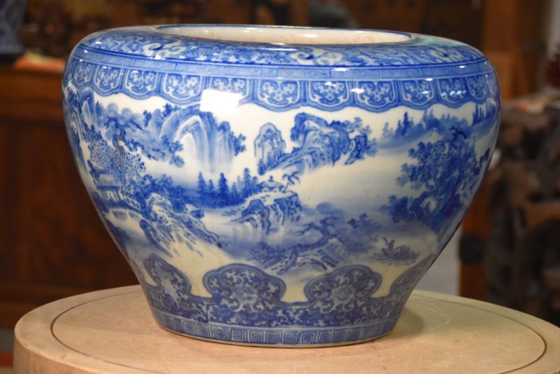 Vintage Ceramic Hibachi Width:470mm - Image 5