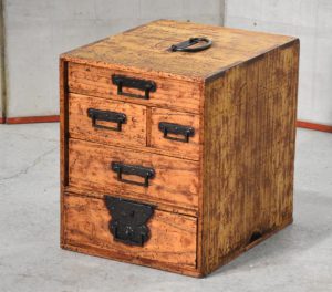Antique Hikidashi Drawer Chest Width:445mm