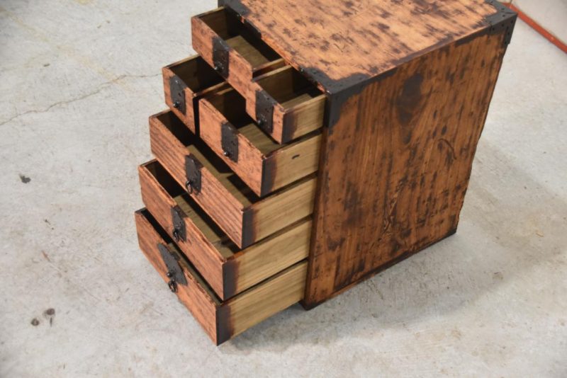 Antique Hikidashi Drawer Chest Width:300mm - Image 5