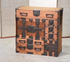 Edo Period Tokyo Region Merchant Chest Width:730mm