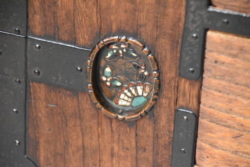 Edo Period Tokyo Region Merchant Chest Width:730mm - Image 13