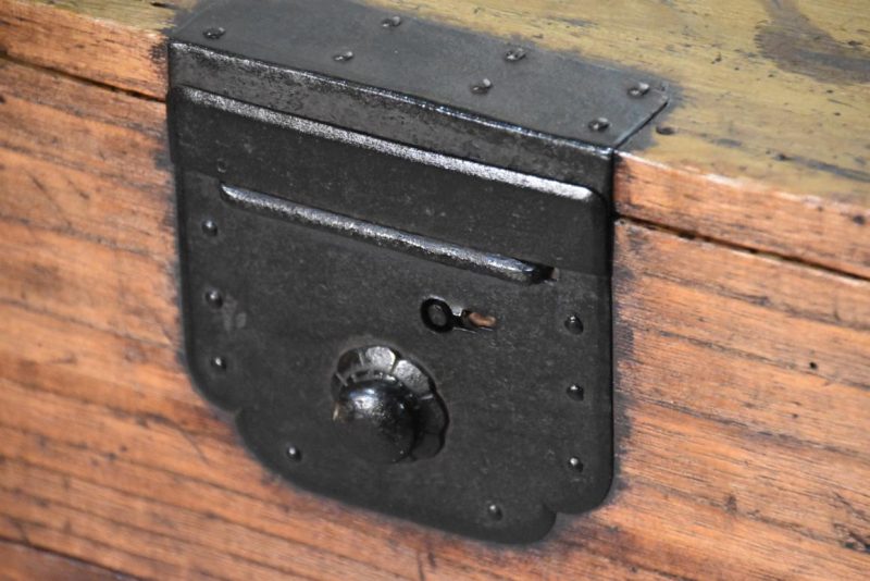 Edo Period Tokyo Region Merchant Chest Width:730mm - Image 12