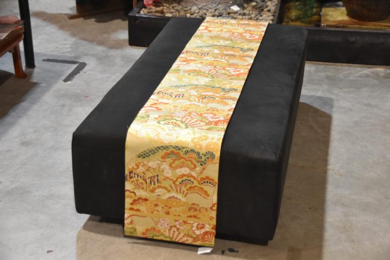 Vintage Japanese Maru Obi Sash Width:4000mm