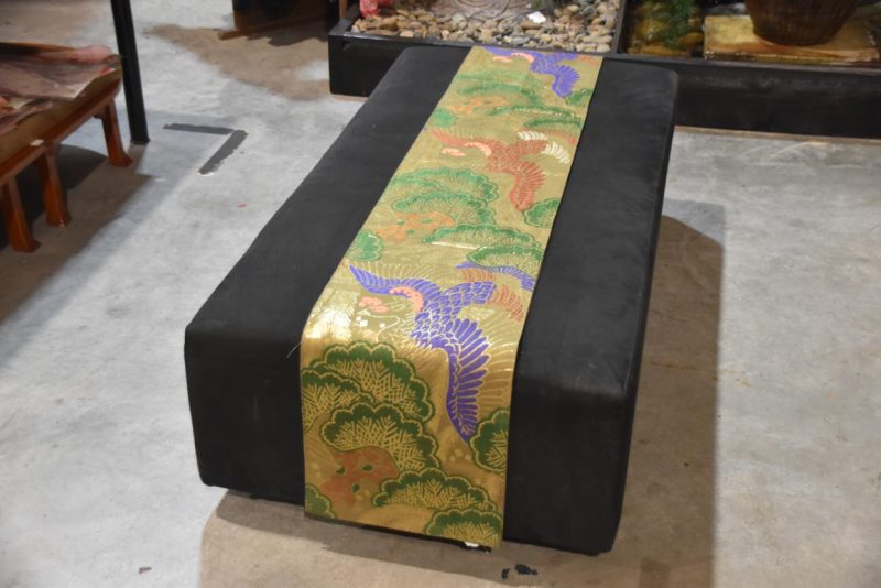 Vintage Japanese Maru Obi Sash Width:4000mm
