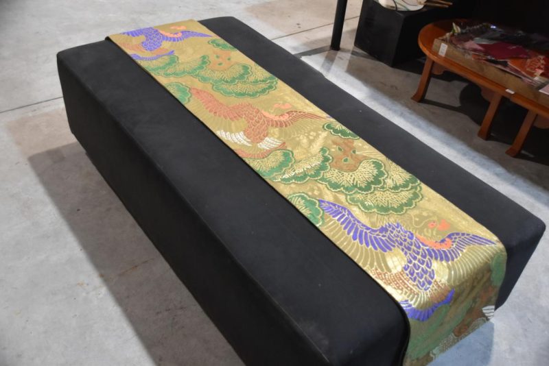 Vintage Japanese Maru Obi Sash Width:4000mm - Image 5