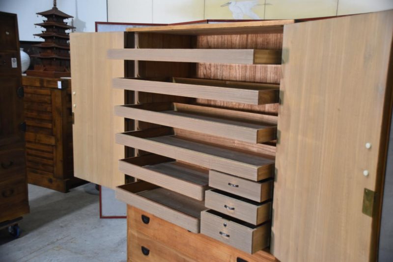 Vintage Paulownia Wedding Chest Width:1060mm - Image 8