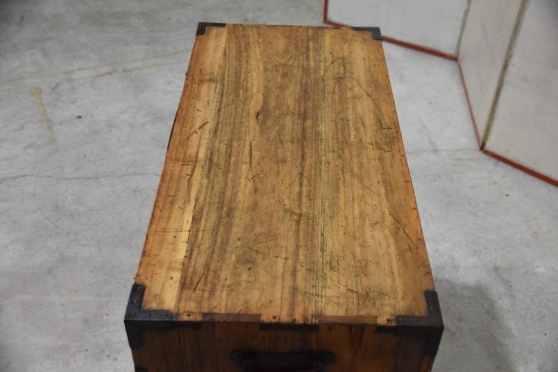 Meiji Period Choba Dansu Merchant Chest Width:760mm - Image 5
