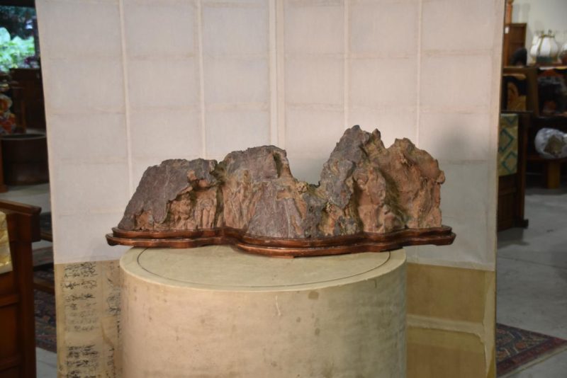Suiseki Japanese Appreciation Rock Width:780mm