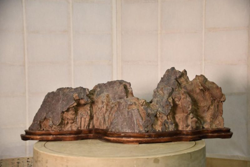 Suiseki Japanese Appreciation Rock Width:780mm - Image 8