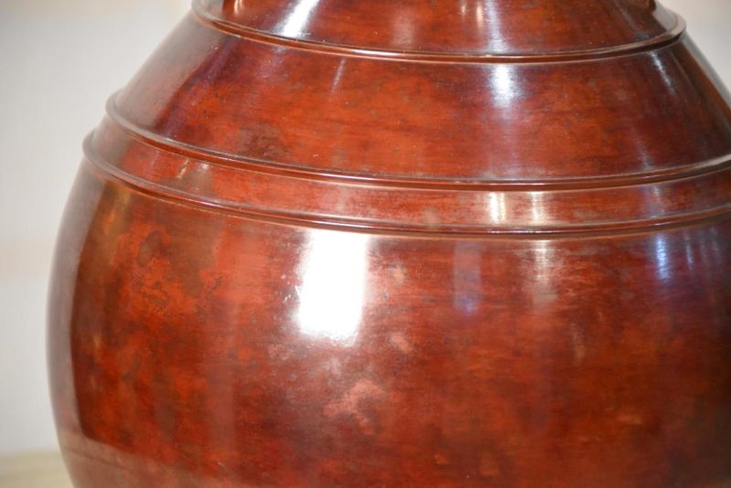 Murashido Bronze Vase 250 mm's diameter - Image 8