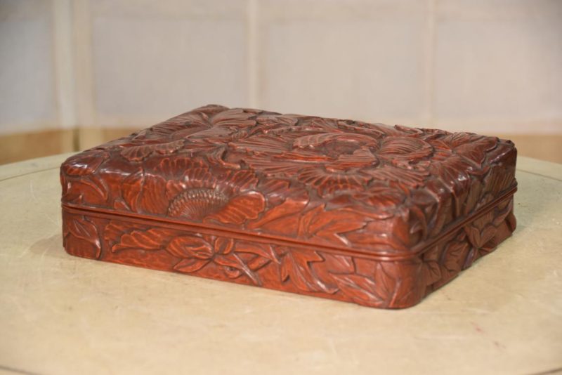 Kamakura Bori Lacquered Writing Box Width:265mm - Image 7