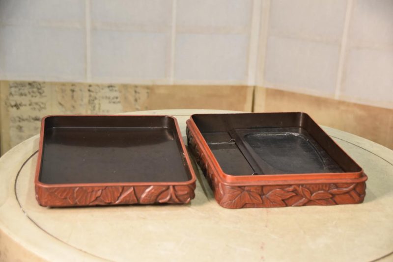 Kamakura Bori Lacquered Writing Box Width:265mm - Image 6