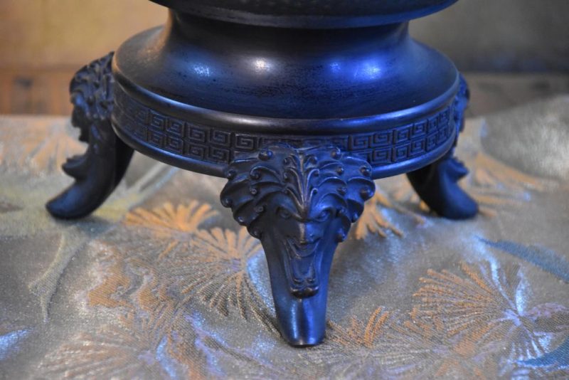 Japanese Cast Bronze Usubata Vase Width:365mm - Image 7