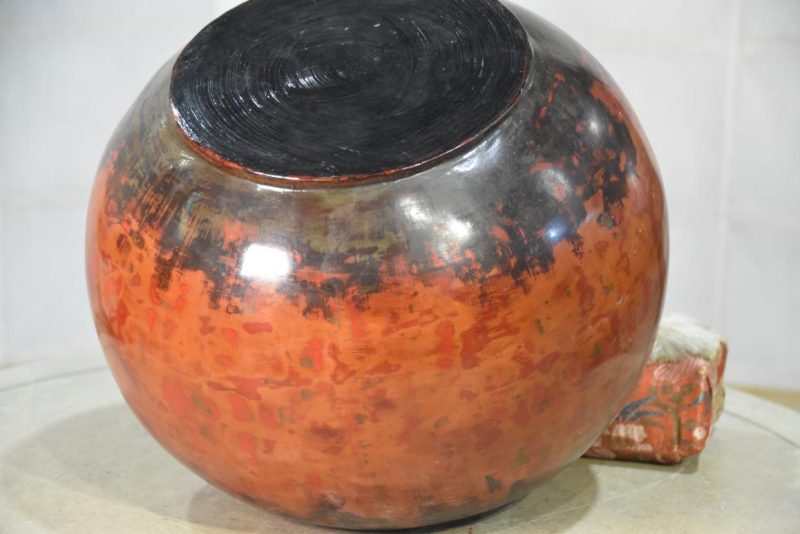 Wakasa Lacquer Bowl Width:295mm - Image 3