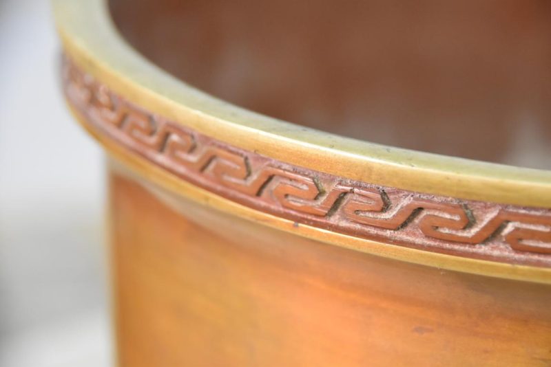 Japanese Cast Bronze Hibachi Width:265mm - Image 6