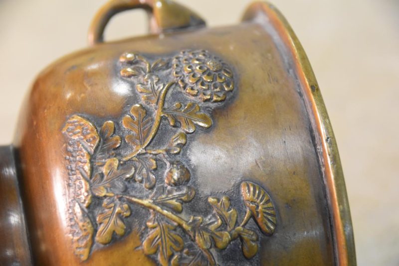 Japanese Cast Bronze Koro Incense Burner Width:150mm - Image 3