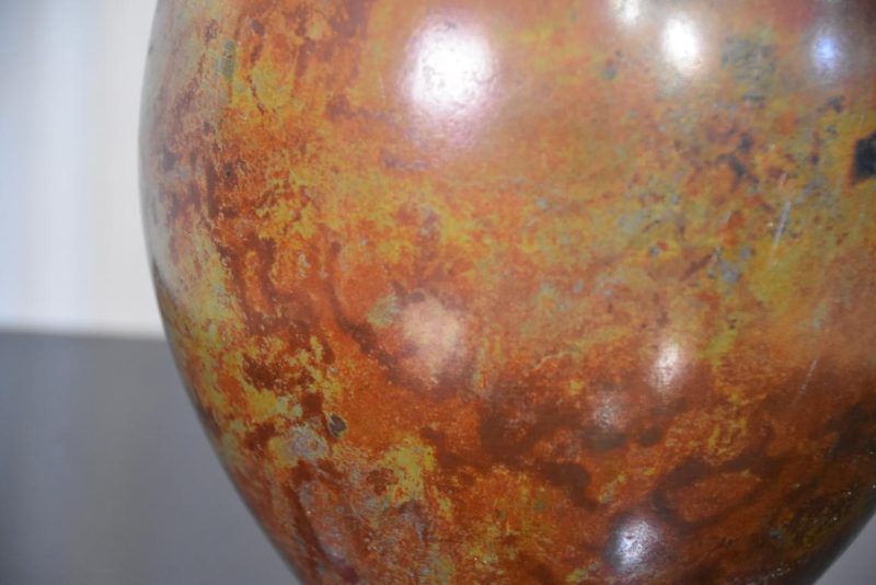 Murashido Bronze Vase Width:165mm - Image 9