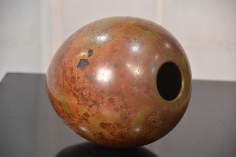 Murashido Bronze Vase Width:165mm - Image 7