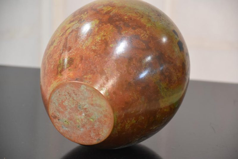 Murashido Bronze Vase Width:165mm - Image 5