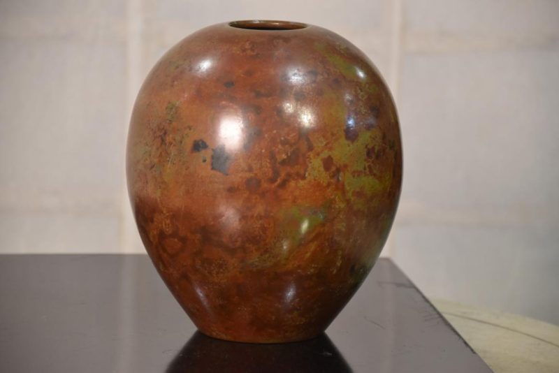 Murashido Bronze Vase Width:165mm - Image 3