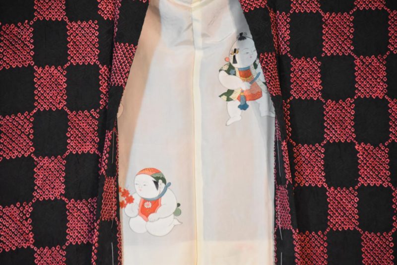 Japanese Vintage Shibori Haori - Image 4