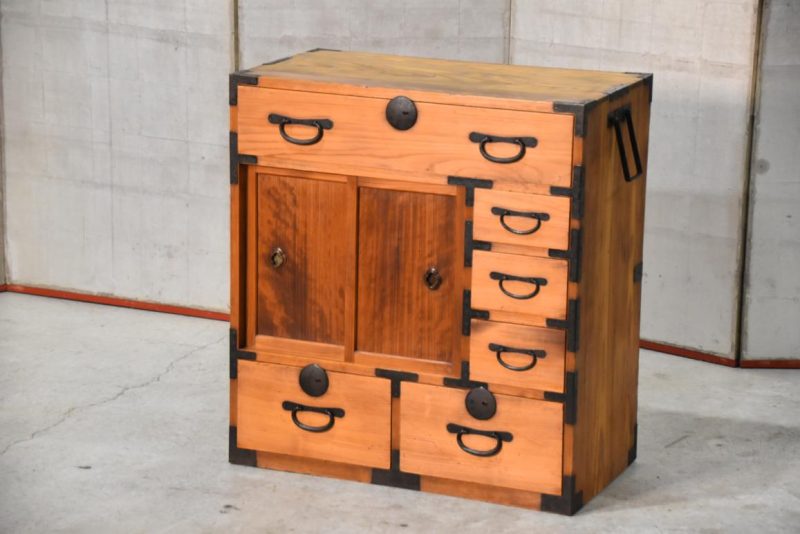 Small Japanese Merchant Chest Width:670mm