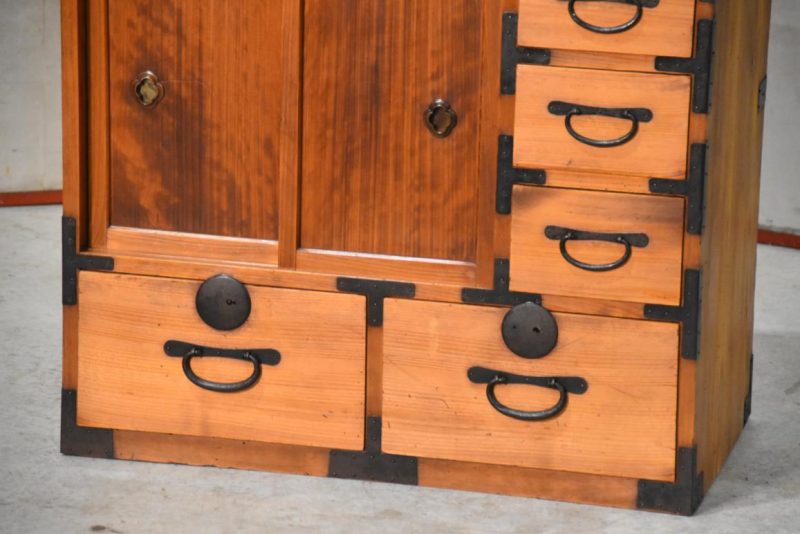 Small Japanese Merchant Chest Width:670mm - Image 10