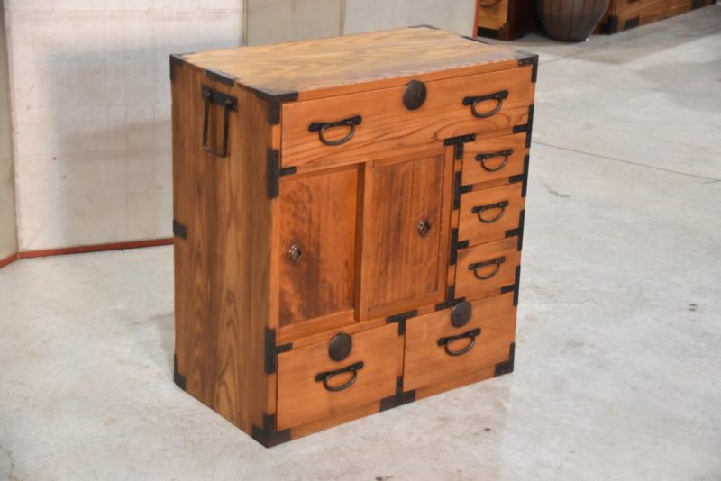 Small Japanese Merchant Chest Width:670mm - Image 3
