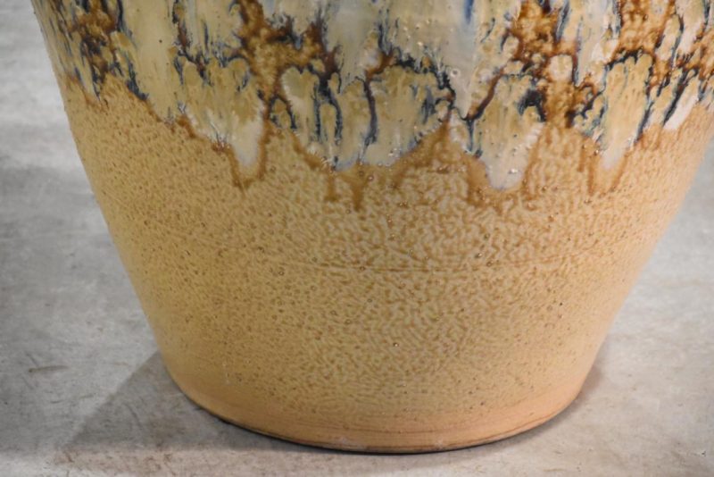 Large Shigaraki Pottery Drip Glaze Tsubo Urn Height:800mm - Image 4