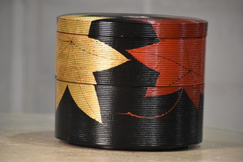 Japanese Lacquered Jubako Width:167mm - Image 2