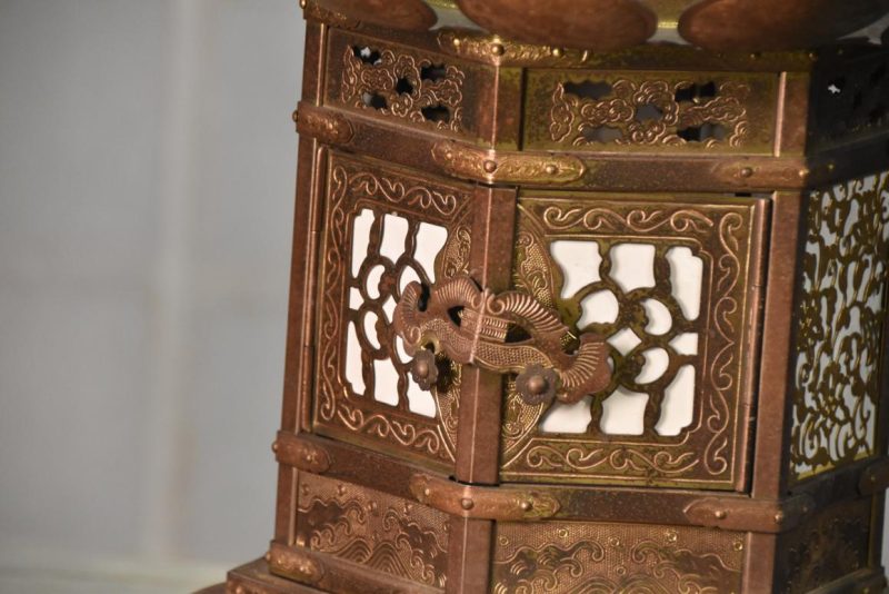 Pair of Temple Hanging Lanterns Width:300mm Each - Image 11