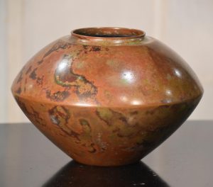 Murashido Bronze Vase Width:195mm