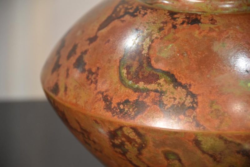 Murashido Bronze Vase Width:195mm - Image 7