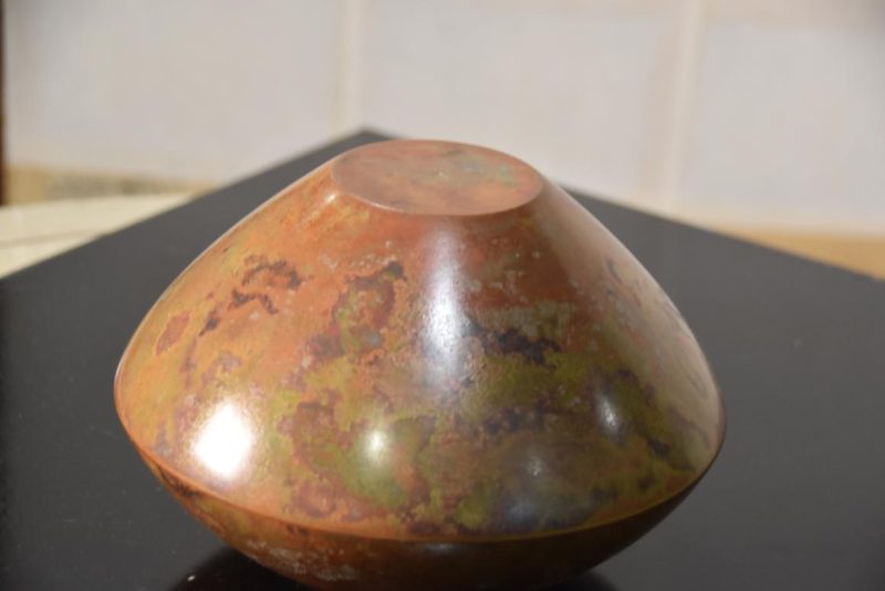 Murashido Bronze Vase Width:195mm - Image 3
