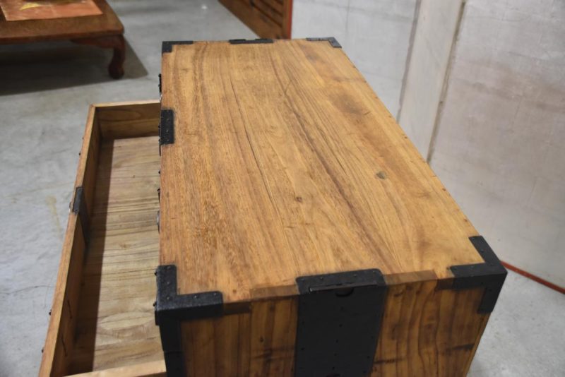 Antique Merchant Chest Width:820mm - Image 5
