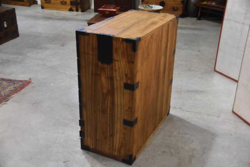 Antique Merchant Chest Width:820mm - Image 3