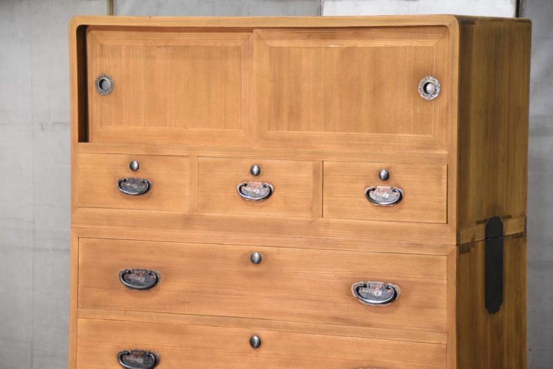 Vintage 3 Section Wedding Chest Width:910mm - Image 2