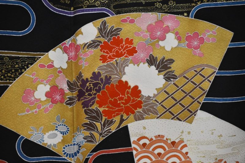 Vintage Furisode Formal Kimono - Image 7